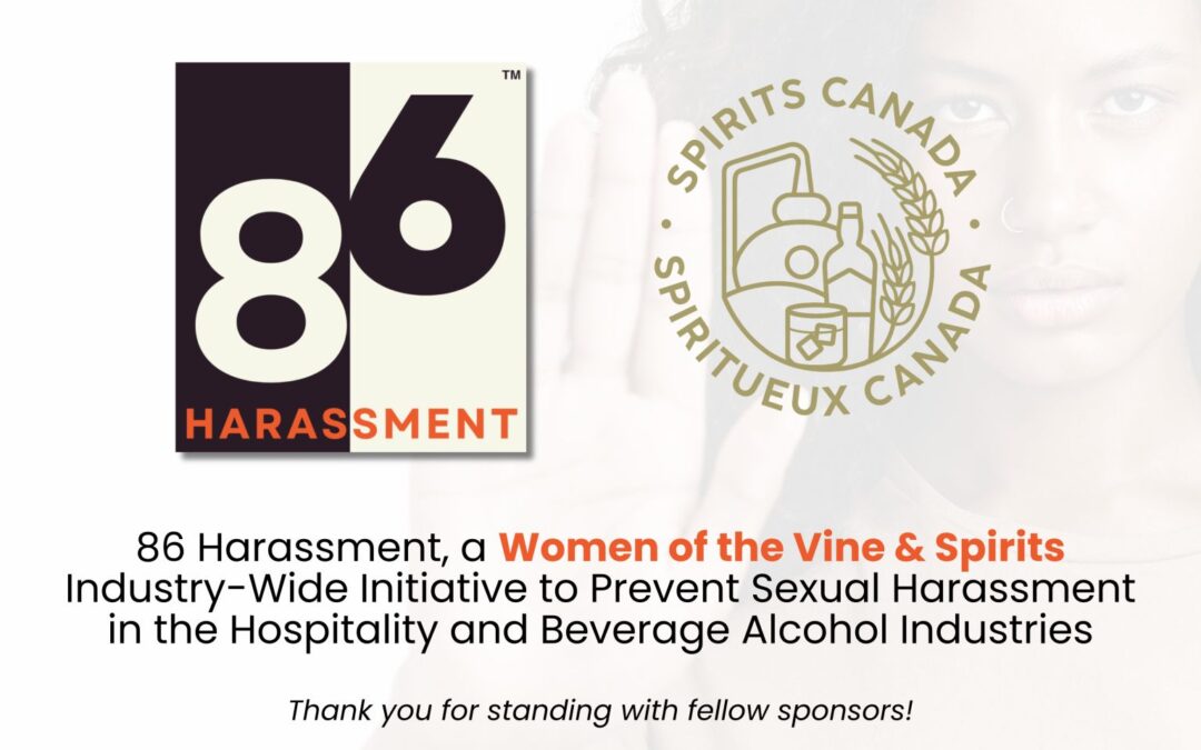 Spirits Canada becomes sponsor for “86 Harassment” Initiative, Catherine Eaton joins council as association representative